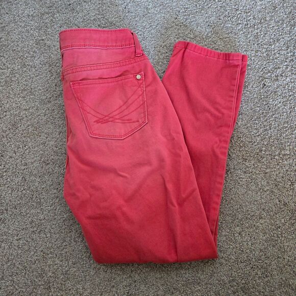 Simply Vera Vera Wang Salmon Colored Jeans Size 2 - Picture 1 of 6